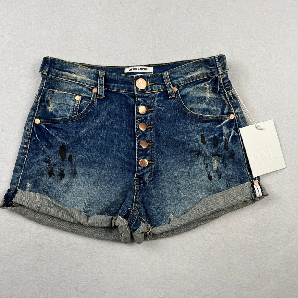 One X One Teaspoon Marine Harlets Size 29 NWT